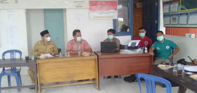 Camat Nasal Kabupaten Kaur Monitoring kegiatan Desa di level 2 PPKM