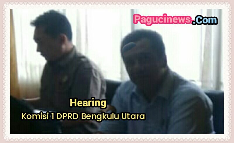 Hearing Komisi I dengan 5 OPD mitra kerjanya lansung di pimpin Ketua Komisi I DPRD Hasdiansyah
