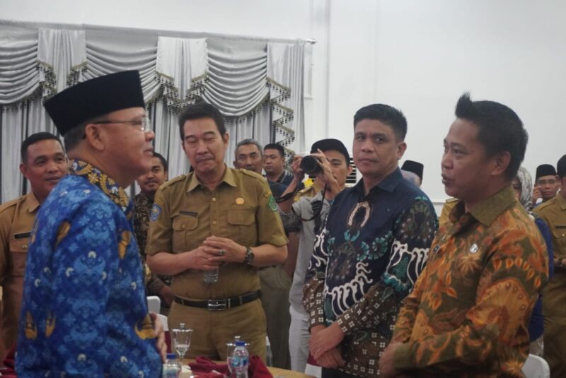 One Day Kominfo 2023 se-provinsi Bengkulu Kepala Dinas Komunikasi dan Informatika (Diskominfo) Suryadi, S.STP, M.Si menjadi nara sumber