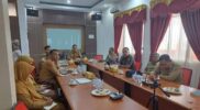 Asisten III Pemkab Bengkulu Utara Dr. H. Agus Haryanto SE, MM,memimpin rapat inflasi rutin
