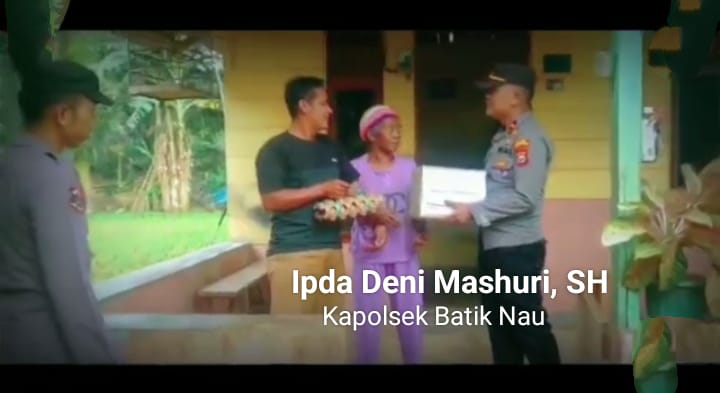Kegiatan yang digelar berupa bantuan kemanusiaan di bulan penuh berkah ini, Polsek Batik Nau Polres bengkulu Utara