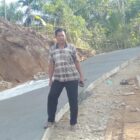 Pemdes Tanjung bungga kecamatan muara tetap kabupaten kaur bangun membangun jalan sentra produksi