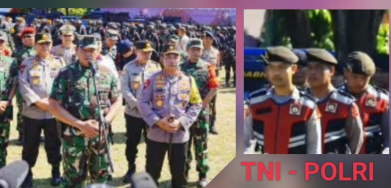 TNI-Polri melaksanakan Apel Gelar Pasukan terkait pengamanan penyelenggaraan Konferensi Tingkat Tinggi (KTT) ASEAN 