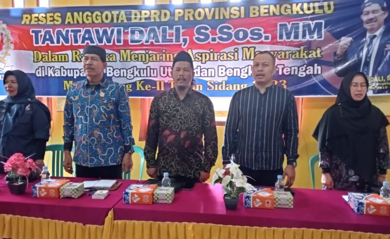 Reses Tantawi Dali masa sidang ke 2 masa sidang 2023 di Desa Sido Urip