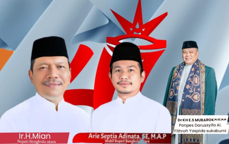 Dr.KH.E.Supriatna  Mubarok, M.Sc.M.M ini, akan mengisi tabligh akbar di Bengkulu utara rangkaian Hari Jadi Pemindahan Ibu Kota Kabupaten Bengkulu Utara ke 47 tahun 2023.