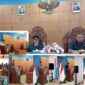 Dewan perwakilan Rakyat Daerah (DPRD) Bengkulu Utara melaksanakan rapat paripuna internal penyampaian pandangan umum fraksi- fraksi 