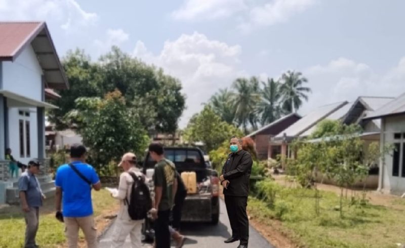 Pastikan Kualitas Wakil Ketua II DPRD Herliyanto cek progeris pembangunan jalan