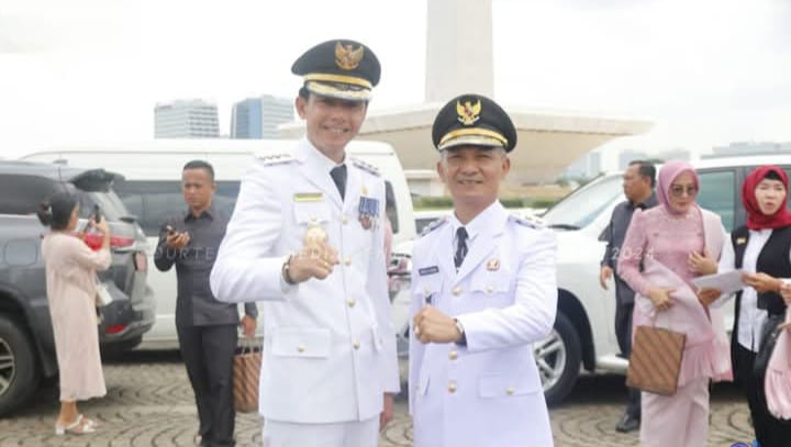 Gusril Pausi, S. Sos dan Abdul Hamid, S. Pd.I sah jabat Bupati dan Wakil Bupati (Wabup) Kaur periode 2025-2030
