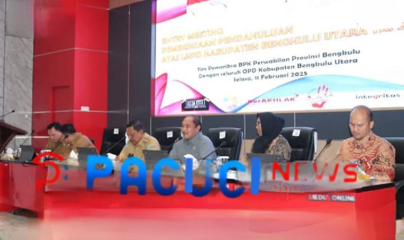 Parmin.S.ip. Menghadiri Agenda Pemerintah Daerah Kabupaten Bengkulu Utara dalam rangka Entry Meeting