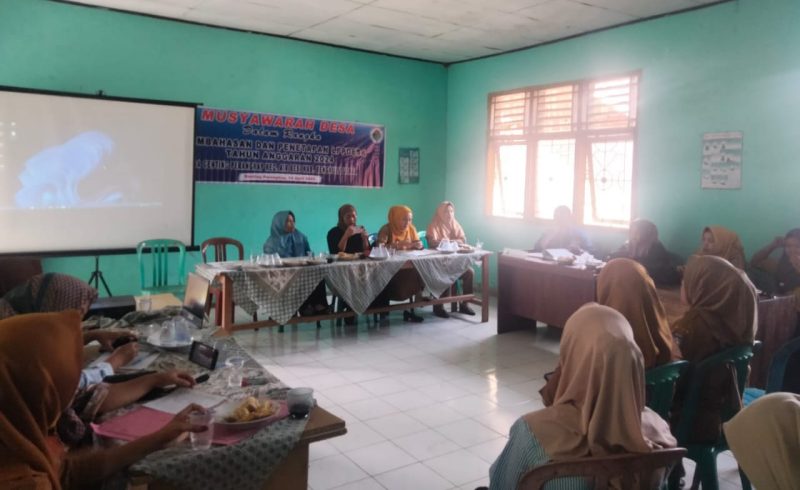Pemdes Genting Perangkap Gelar Musyawarah LPP Desa Tahun Anggaran 2024