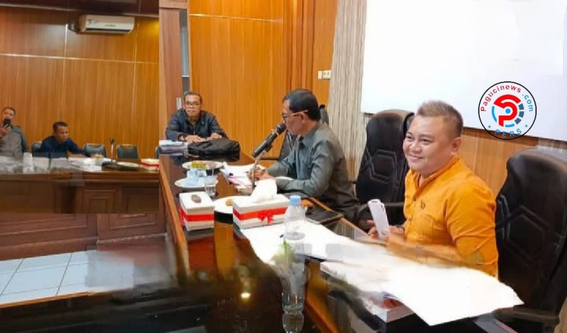 Dinas PUPR untuk membahas capaian kegiatan tahun anggaran 2024 dan pelaksanaan kegiatan tahun 2025 bersama DPRD Bengkulu Utara