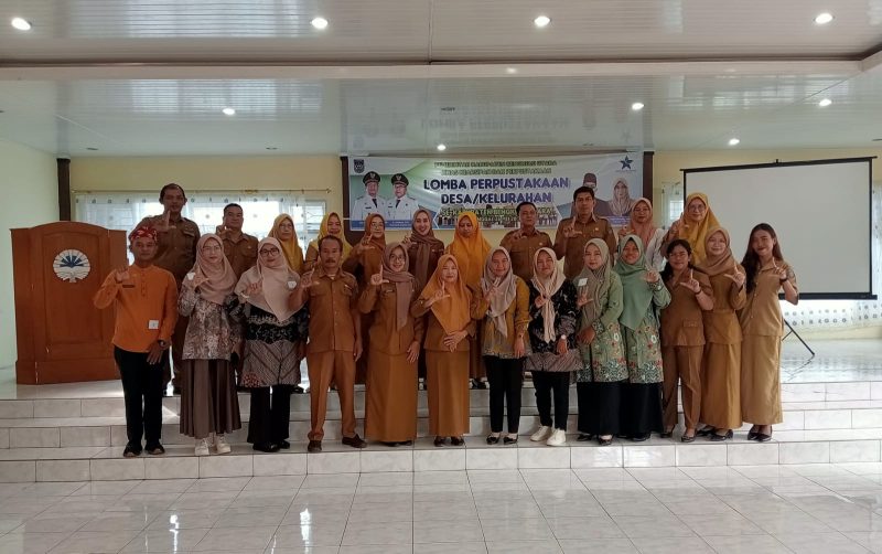 Lomba Perpustakaan Desa dan kelurahan oleh dinas kearsipan dan perpustakaan