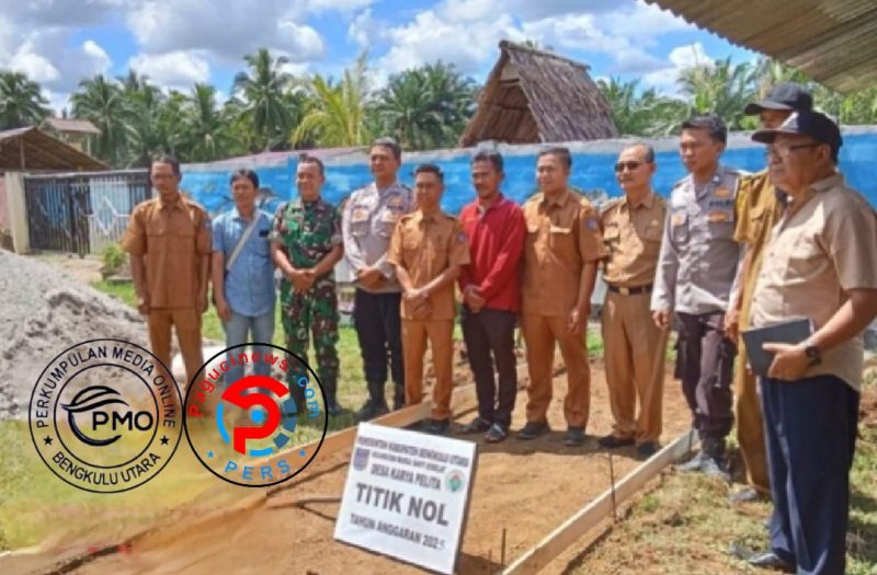Pembangunan jogging track ini, meningkatkan olarga masyarakat desa