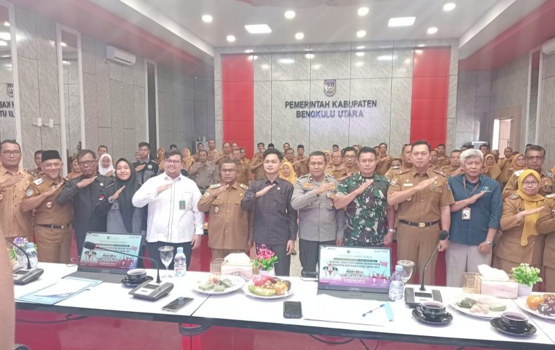 Konsultasi Publik Rancangan Awal RKPD 2027 Pemerintah Kabupaten Bengkulu Utara di hadiri Wakil ketua I DPRD