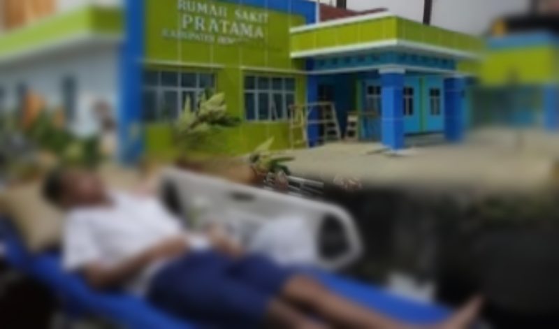 Andi, orang yang disebut-sebut sebagai perwakilan pemilik dapur SPPG Giri Kencana