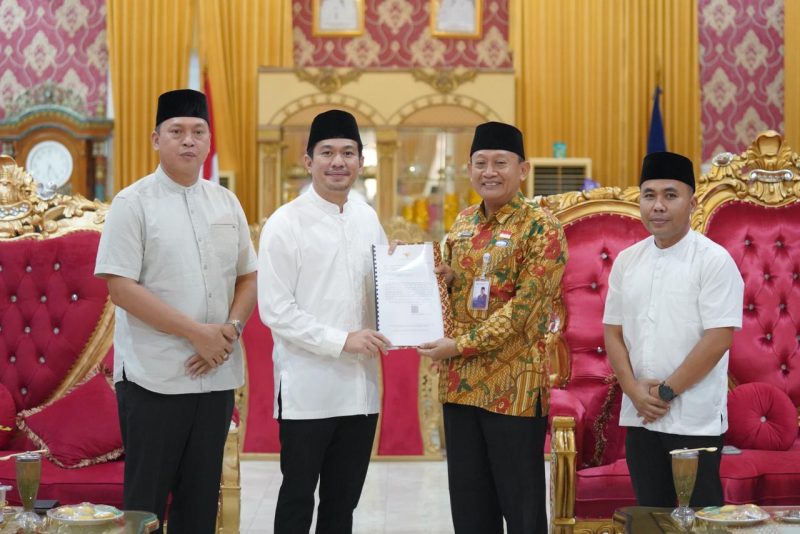 Bupati BU,audiensi sekaligus kegiatan buka puasa bersama dengan jajaran Badan Pengawasan Keuangan dan Pembangunan