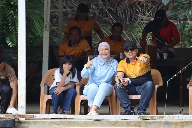 Polres Bengkulu Utara menggelar kegiatan Lomba Mancing