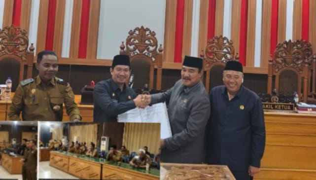 Penyampaian pendapat akhir fraksi-fraksi DPRD terhadap Raperda Pertanggungjawaban Pelaksanaan APBD Tahun Anggaran 2025
