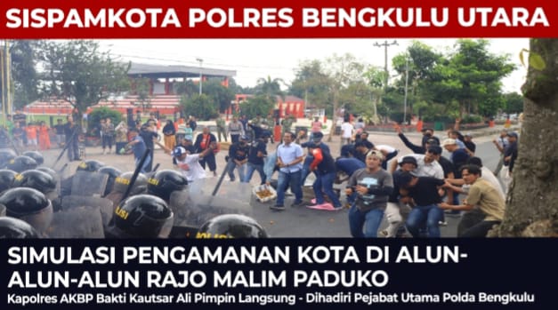 Rangkaian kegiatan diawali dengan Tactical Floor Game