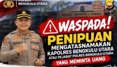 Imbauan ini menyusul maraknya modus penipuan